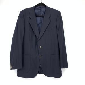 Vintage Massimo Eddy Harth 3 Piece Suit Apx Sz 42 Jacket 36 X 32 Pant Dark Navy